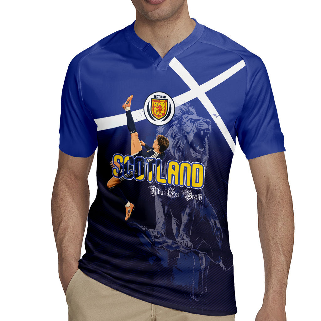 Custom Scotland National Football Rugby Jersey Volley to the North America 2026