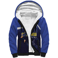 Custom Scotland National Football Sherpa Hoodie Volley to the North America 2026