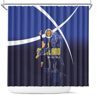 Scotland National Football Shower Curtain Volley to the North America 2026