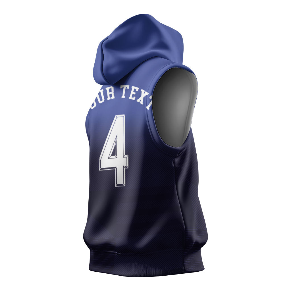 Custom Scotland National Football Sleeveless Hoodie Volley to the North America 2026