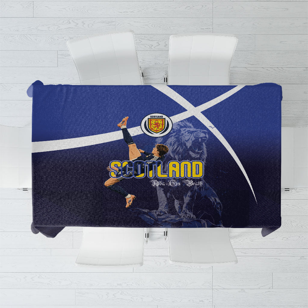 Scotland National Football Tablecloth Volley to the North America 2026