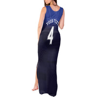Custom Scotland National Football Tank Maxi Dress Volley to the North America 2026