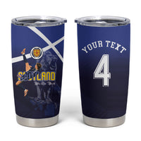 Custom Scotland National Football Tumbler Cup Volley to the North America 2026