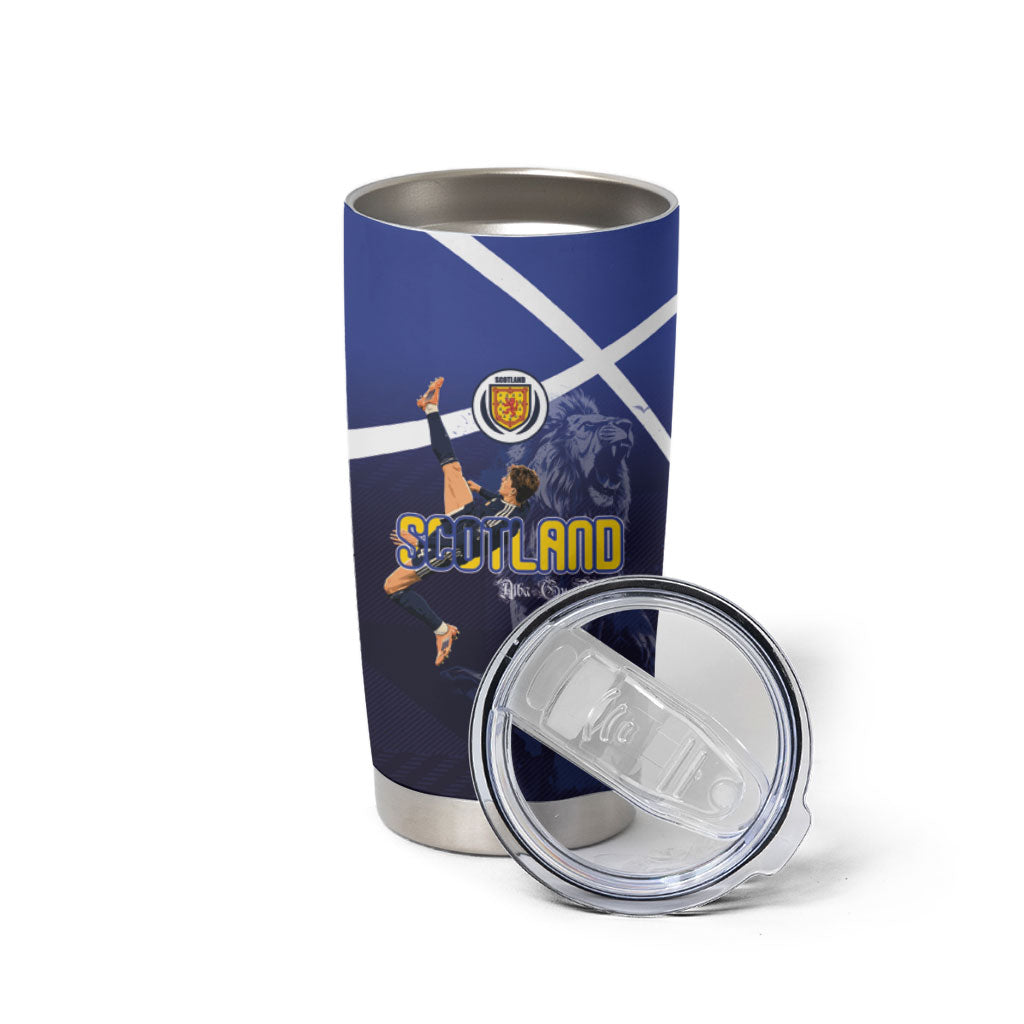 Custom Scotland National Football Tumbler Cup Volley to the North America 2026