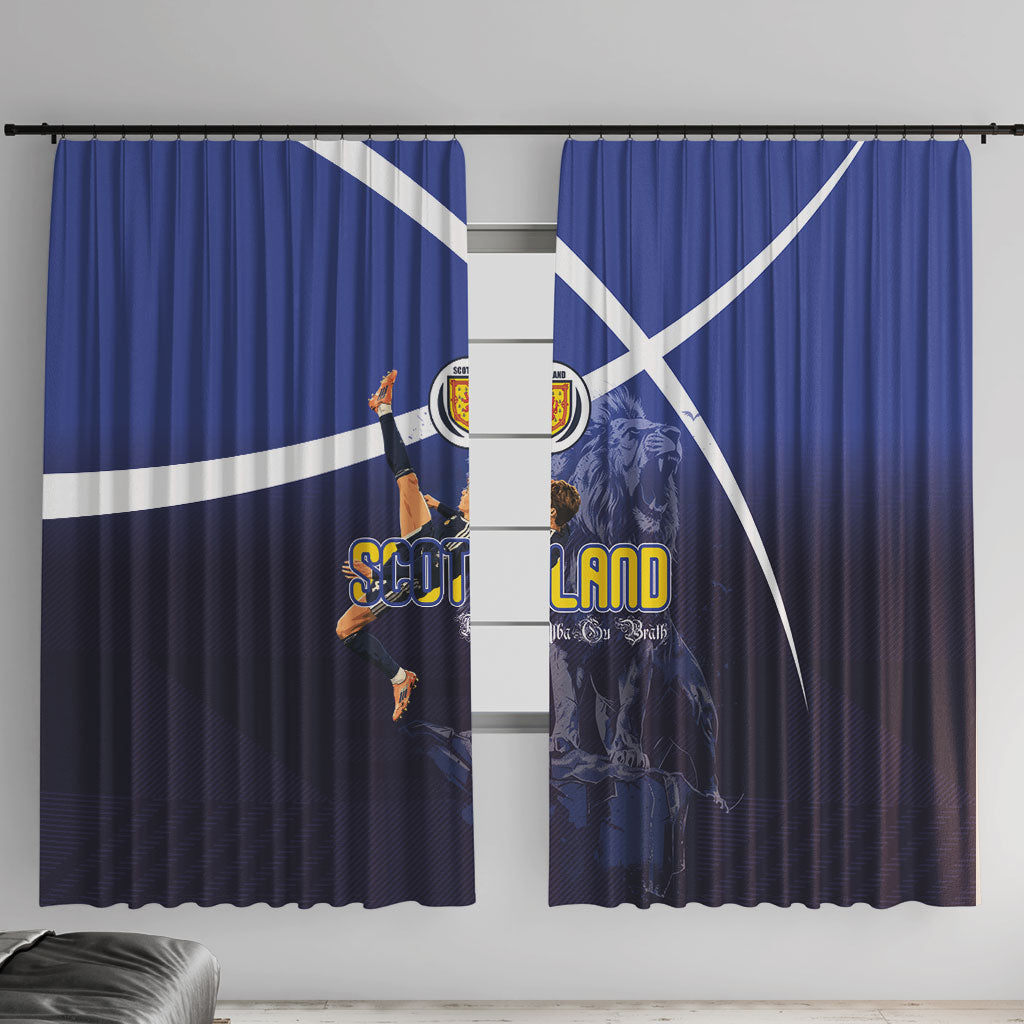 Scotland National Football Window Curtain Volley to the North America 2026
