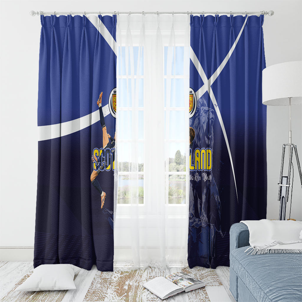 Scotland National Football Window Curtain Volley to the North America 2026