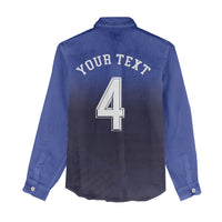 Custom Scotland National Football Women Casual Shirt Volley to the North America 2026
