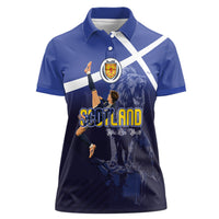 Custom Scotland National Football Women Polo Shirt Volley to the North America 2026