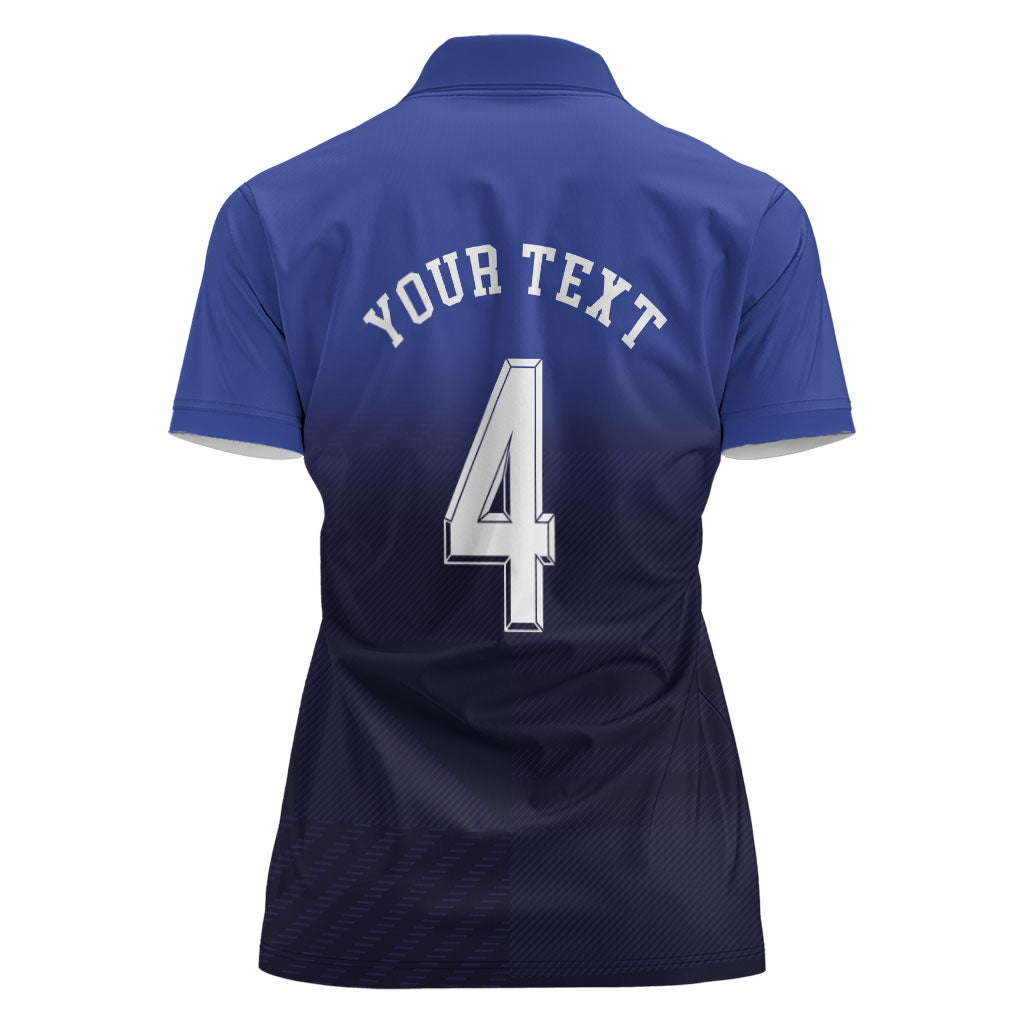 Custom Scotland National Football Women Polo Shirt Volley to the North America 2026