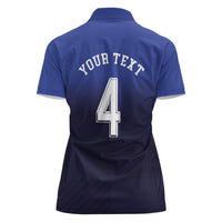 Custom Scotland National Football Women Polo Shirt Volley to the North America 2026