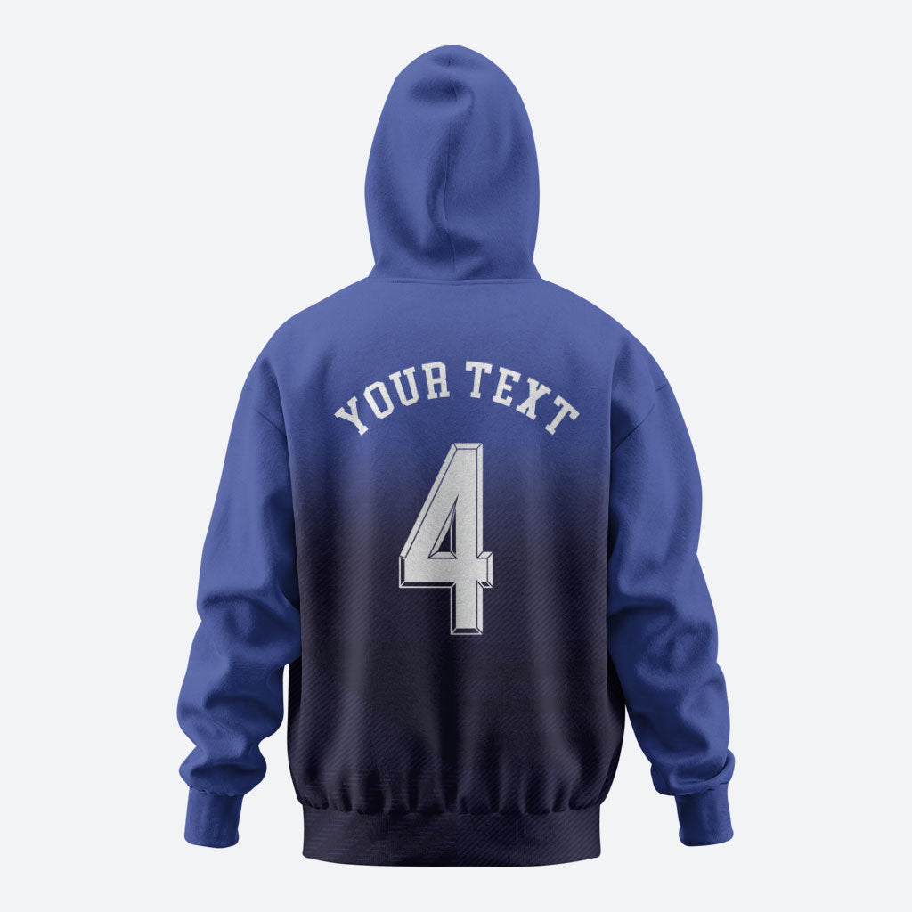 Custom Scotland National Football Zip Hoodie Volley to the North America 2026
