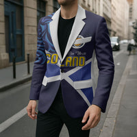 Custom Scotland National Football Blazer Lions with Flag Sporty Tartan Style