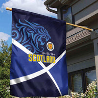 Scotland National Football Garden Flag Lions with Flag Sporty Tartan Style