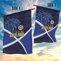 Scotland National Football Garden Flag Lions with Flag Sporty Tartan Style