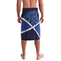 Custom Scotland National Football Lavalava Lions with Flag Sporty Tartan Style