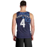 Custom Scotland National Football Men Tank Top Lions with Flag Sporty Tartan Style