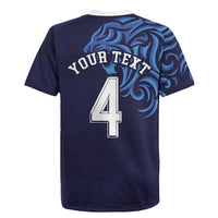 Custom Scotland National Football Rugby Jersey Lions with Flag Sporty Tartan Style