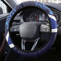 Scotland National Football Steering Wheel Cover Lions with Flag Sporty Tartan Style