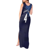 Custom Scotland National Football Tank Maxi Dress Lions with Flag Sporty Tartan Style
