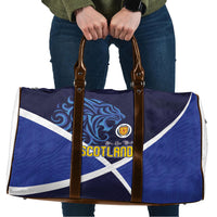 Scotland National Football Travel Bag Lions with Flag Sporty Tartan Style