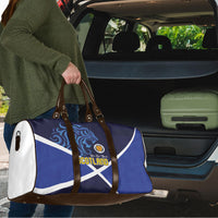 Scotland National Football Travel Bag Lions with Flag Sporty Tartan Style