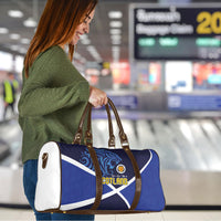 Scotland National Football Travel Bag Lions with Flag Sporty Tartan Style