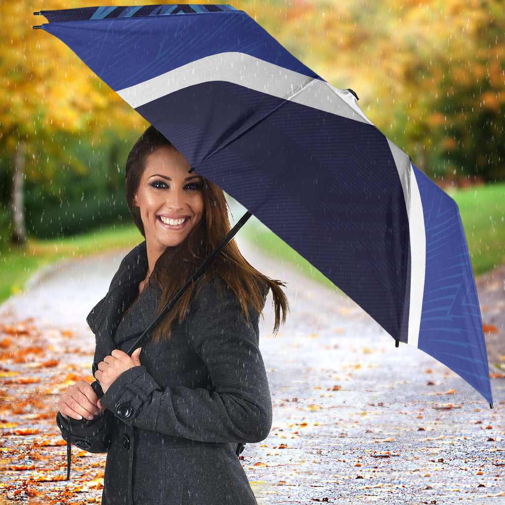 Scotland National Football Umbrella Lions with Flag Sporty Tartan Style
