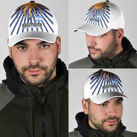 Argentina National Football Classic Cap Sun Of May Retro Starburst Graphic Art