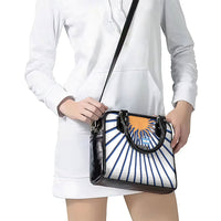 Argentina National Football Shoulder Handbag Sun Of May Retro Starburst Graphic Art