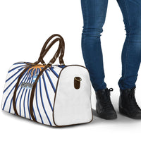 Argentina National Football Travel Bag Sun Of May Retro Starburst Graphic Art