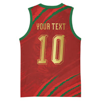 Custom Morocco National Football Basketball Jersey Atlas Lions-Claws
