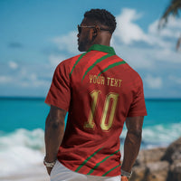 Custom Morocco National Football Hawaiian Shirt Atlas Lions-Claws LT03