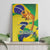 Brazil Independence Day Canvas Wall Art Sete de Setembro and Golden Lion Tamarin - Wonder Print Shop