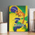 Brazil Independence Day Canvas Wall Art Sete de Setembro and Golden Lion Tamarin - Wonder Print Shop