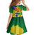 Brazil Independence Day Family Matching Long Sleeve Bodycon Dress and Hawaiian Shirt Sete de Setembro and Golden Lion Tamarin - Wonder Print Shop