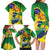 Brazil Independence Day Family Matching Long Sleeve Bodycon Dress and Hawaiian Shirt Sete de Setembro and Golden Lion Tamarin - Wonder Print Shop