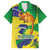 Brazil Independence Day Family Matching Puletasi and Hawaiian Shirt Sete de Setembro and Golden Lion Tamarin - Wonder Print Shop