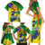 Brazil Independence Day Family Matching Short Sleeve Bodycon Dress and Hawaiian Shirt Sete de Setembro and Golden Lion Tamarin - Wonder Print Shop