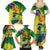 Brazil Independence Day Family Matching Summer Maxi Dress and Hawaiian Shirt Sete de Setembro and Golden Lion Tamarin - Wonder Print Shop