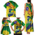 Brazil Independence Day Family Matching Tank Maxi Dress and Hawaiian Shirt Sete de Setembro and Golden Lion Tamarin - Wonder Print Shop