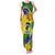Brazil Independence Day Family Matching Tank Maxi Dress and Hawaiian Shirt Sete de Setembro and Golden Lion Tamarin - Wonder Print Shop
