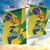 Brazil Independence Day Garden Flag Sete de Setembro and Golden Lion Tamarin - Wonder Print Shop
