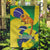 Brazil Independence Day Garden Flag Sete de Setembro and Golden Lion Tamarin - Wonder Print Shop