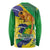 Brazil Independence Day Long Sleeve Shirt Sete de Setembro and Golden Lion Tamarin - Wonder Print Shop