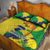 Brazil Independence Day Quilt Bed Set Sete de Setembro and Golden Lion Tamarin - Wonder Print Shop