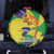 Brazil Independence Day Spare Tire Cover Sete de Setembro and Golden Lion Tamarin - Wonder Print Shop