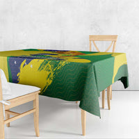 Brazil Independence Day Tablecloth Sete de Setembro and Golden Lion Tamarin - Wonder Print Shop