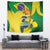 Brazil Independence Day Tapestry Sete de Setembro and Golden Lion Tamarin - Wonder Print Shop