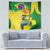 Brazil Independence Day Tapestry Sete de Setembro and Golden Lion Tamarin - Wonder Print Shop