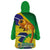 Brazil Independence Day Wearable Blanket Hoodie Sete de Setembro and Golden Lion Tamarin - Wonder Print Shop